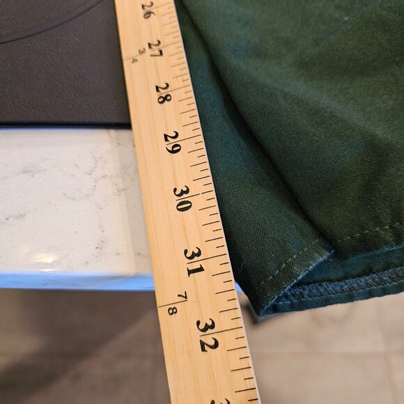 Vintage National Safety Apparel 34/38 Army Green Brush Utility Pants Pockets EUC - Picture 6 of 6